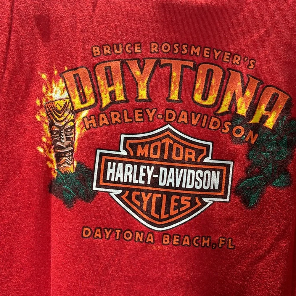 Harley Davidson ladies T-shirt Daytona edition - Picture 6 of 7